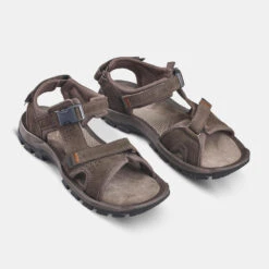 Quechua Men's Leather Walking Sandals - NH120 13 Quechua Men's Leather Walking Sandals - NH120 -Quechua mens leather walking sandals nh120 brown 3