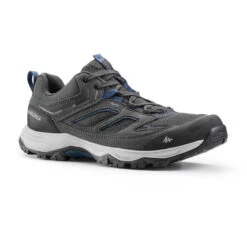 Quechua Men's Mountain Hiking Shoes - MH100 - Grey