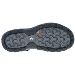 Quechua Men's Walking Sandals - NH110 - Black -Quechua mens walking sandals nh110 black 2