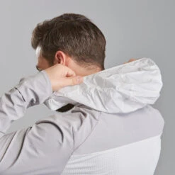 Quechua Men’s Warm Jacket For Fast Hiking FH 900 Hybrid - Light Grey -Quechua mens warm jacket for fast hiking fh 900 hybrid light grey 4