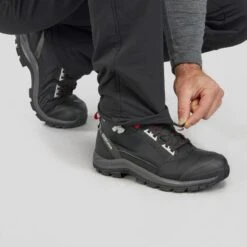 Quechua Men's Water-Repellent Stretch Trousers -Quechua mens water repellent stretch trousers black 7