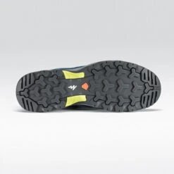 Quechua Men’s Waterproof Mountain Walking Shoes - MH100 -Quechua mens waterproof mountain walking shoes mh100 blue 2