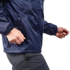 Quechua Men's Windproof And Water-repellent Hiking Jacket - Raincut Full Zip -Quechua mens windproof and water repellent hiking jacket raincut full zip 7