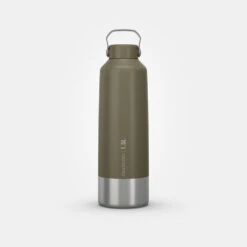 Quechua Stainless Steel Hiking Flask With Screw Cap MH100 1.5 L Khaki 21 Quechua Stainless Steel Hiking Flask With Screw Cap MH100 1.5 L Khaki -Quechua stainless steel hiking flask with screw cap mh100 15 l khaki 9