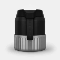 Quechua Stainless Steel Isothermal Food Box For Hiking MH500 0.8 L With Bowl Black -Quechua stainless steel isothermal food box for hiking mh500 08 l with bowl black 8