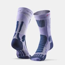 Quechua Trek Altitude Socks - Lilac (1 Pair)