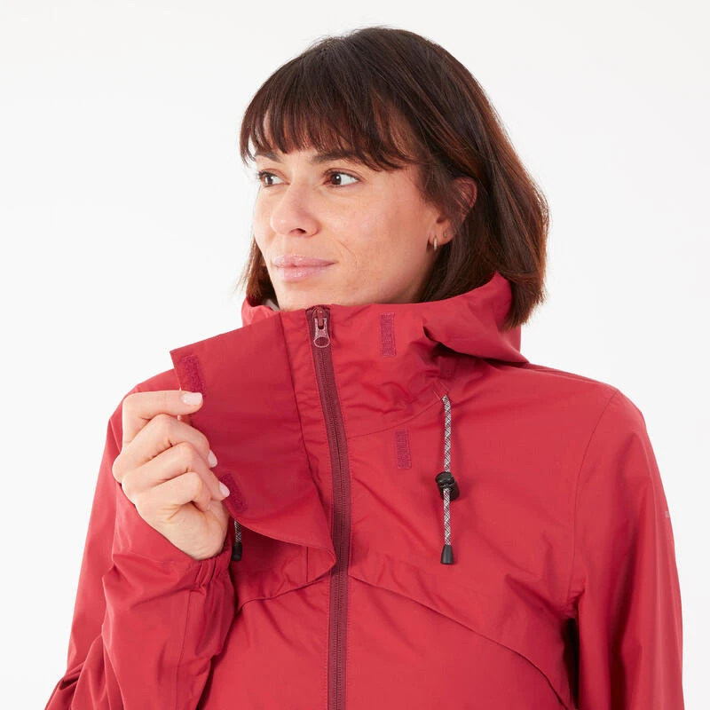 Quechua Veste Imperméable De Randonnée - NH500 Imper - Femme 8 Quechua Veste Imperméable De Randonnée - NH500 Imper - Femme - Image 6