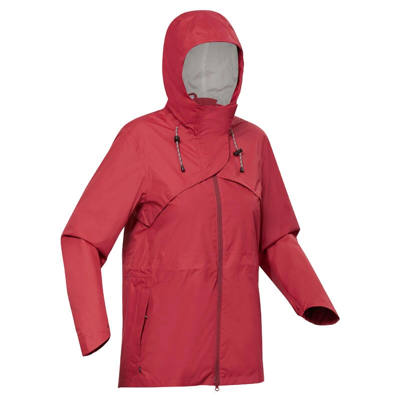 Quechua Veste Imperméable De Randonnée - NH500 Imper - Femme 3 Quechua Veste Imperméable De Randonnée - NH500 Imper - Femme