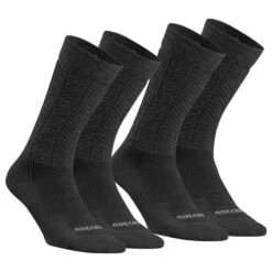 Quechua Warm Hiking Socks SH500 Mid 2 Pairs