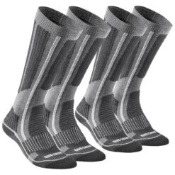 Quechua Warm Hiking Socks - SH500 MOUNTAIN High - 2 Pairs