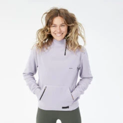 Quechua Women's Hiking Fleece Sweatshirt MH100 -Quechua womens hiking fleece sweatshirt mh100 3