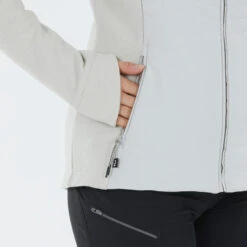 Quechua Women’s Hiking Hooded Sweatshirt - NH500 Hybrid -Quechua womens hiking hooded sweatshirt nh500 hybrid 3