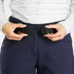 Quechua WOMEN'S HIKING WARM WATER-REPELLENT TROUSERS SH500 -Quechua womens hiking warm water repellent trousers sh500 4