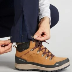 Quechua WOMEN'S HIKING WARM WATER-REPELLENT TROUSERS SH500 -Quechua womens hiking warm water repellent trousers sh500 5