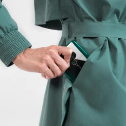 Quechua Women's Hiking Waterproof Longline Jacket Raincut Long Series -Quechua womens hiking waterproof longline jacket raincut long series 6