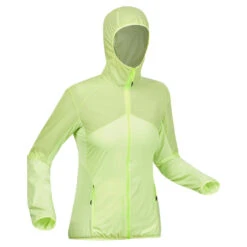Quechua Women's Ultra-light Rapid Hiking Windproof Jacket FH 500 Hélium Wind