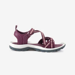 Quechua Women's Walking Sandals -Quechua womens walking sandals nh110 burgundy 1