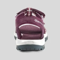Quechua Women's Walking Sandals -Quechua womens walking sandals nh110 burgundy 3