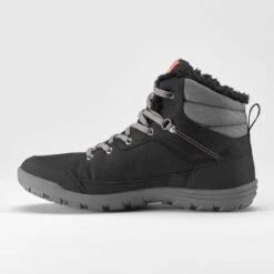 Quechua Women's Warm And Waterproof Hiking Boots - SH100 WARM MID -Quechua womens warm and waterproof hiking boots sh100 warm mid 2