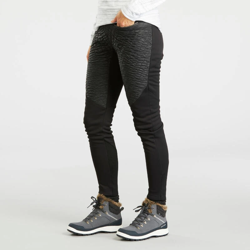 Quechua Women's Warm Water-repellent Hiking Leggings - SH500 MOUNTAIN 6 Quechua Women's Warm Water-repellent Hiking Leggings - SH500 MOUNTAIN - Image 4