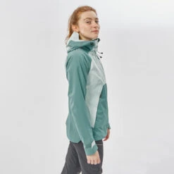 Quechua Women's Waterproof Mountain Walking Jacket - MH500 22 Quechua Women's Waterproof Mountain Walking Jacket - MH500 -Quechua womens waterproof mountain walking jacket mh500 5