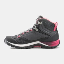 Quechua Women's Waterproof Walking Boots - MH500 Mid 9 Quechua Women's Waterproof Walking Boots - MH500 Mid -Quechua womens waterproof walking boots mh500 mid greypink 1