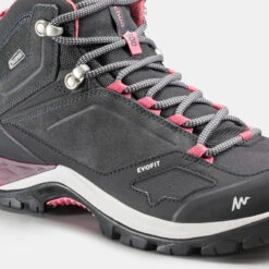 Quechua Women's Waterproof Walking Boots - MH500 Mid 13 Quechua Women's Waterproof Walking Boots - MH500 Mid -Quechua womens waterproof walking boots mh500 mid greypink 5